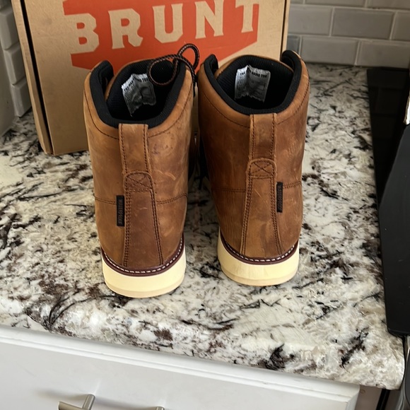 Brunt workwear Marin nano composite toe Work Boot. Size 8.5 waterproof new - Picture 5 of 6